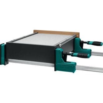 Струбцина F-образная KRAFTOOL Grand-600/750, корпусная, сжатие/распор, 95 x 600/750мм, усилие 600кгс