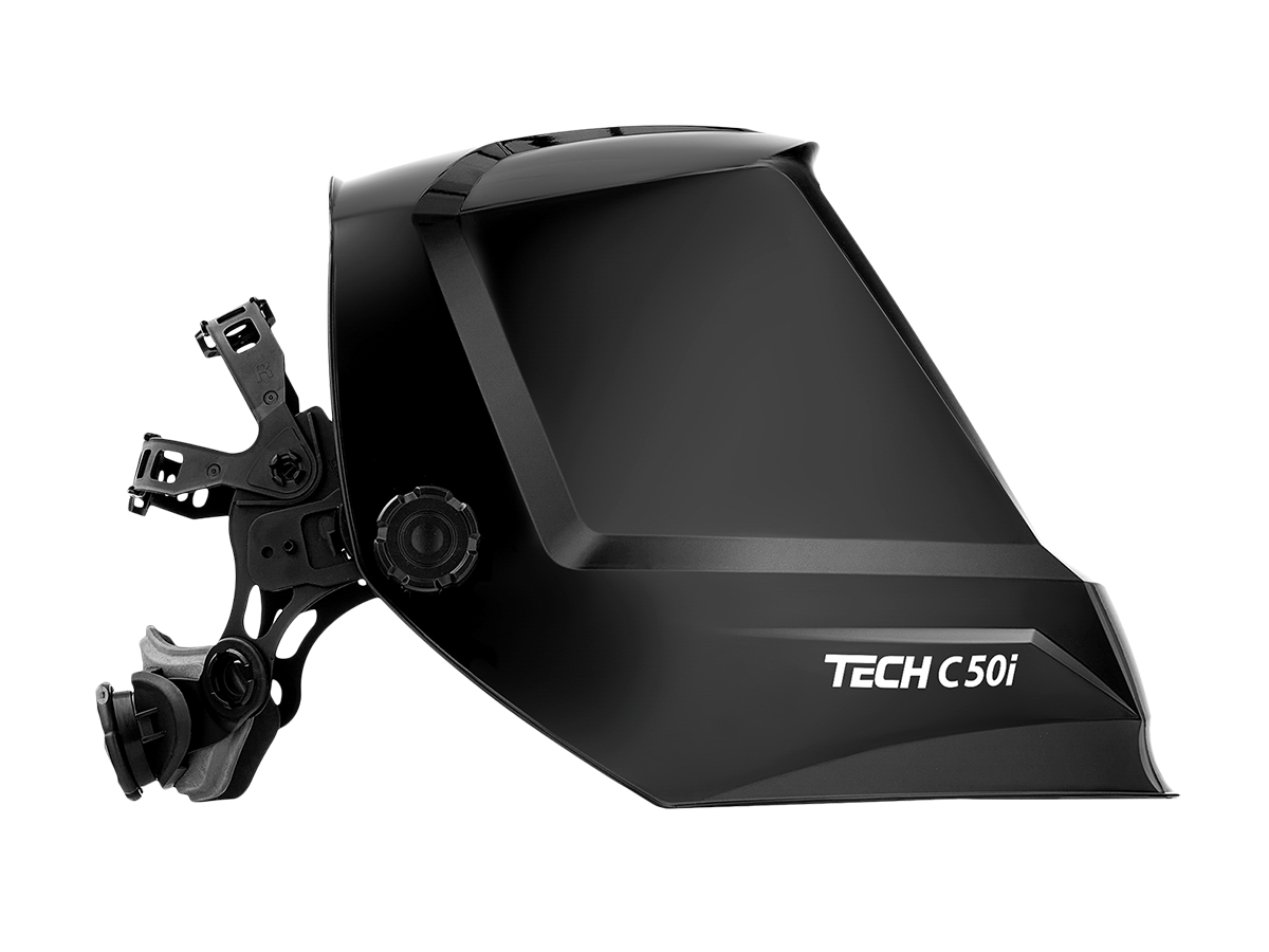 Маска сварщика TECH C50I TRUE COLOR с устр. подачи воздуха Р-1004