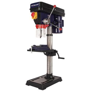 Станок сверлильный ПУЛЬСАР СС 600 (600Вт, 16мм, 12 скоростей, 220-2450 об/мин, коробка, 31 кг) + тиски