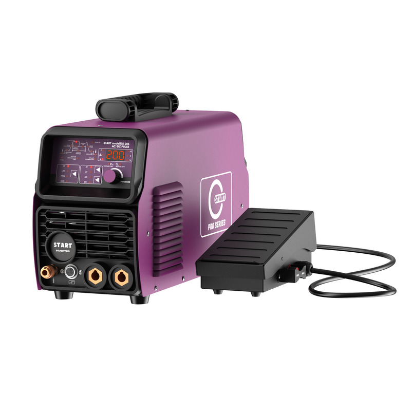 Инверторный аппарат для аргонодуговой сварки START modelTIG 205 AC/DC TIG PULSE