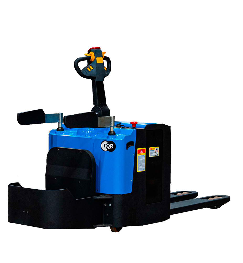 Тележка электрическая 2000 кг 1150 мм TOR RPT20-F с платформой 24/210 В/Ач*