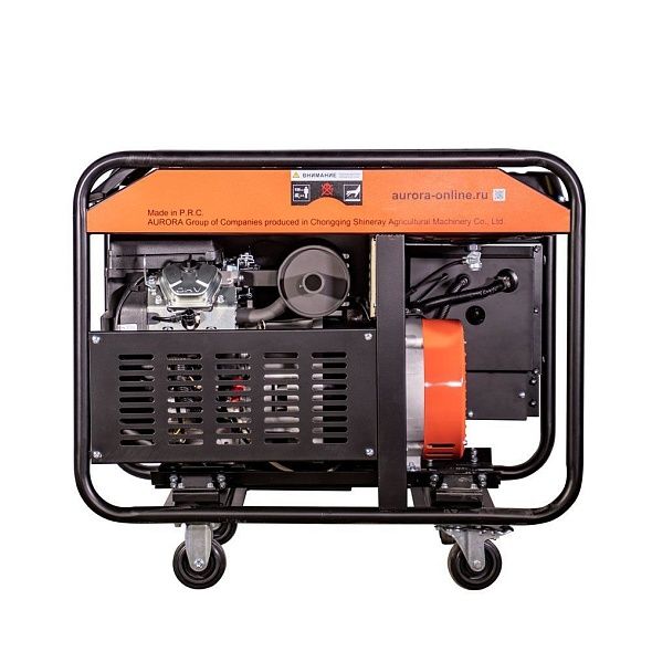 Генератор бензиновый AURORA AGE 12500 DSX DUAL (220/380В, макс.10,5кВт, ном.10кВт, 26л, электростартер)