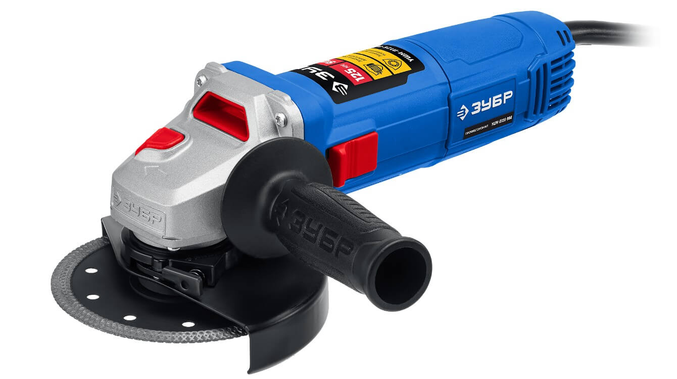 Углошлифовальная машина ЗУБР УШМ-П125-900, серия ПРОФЕССИОНАЛ