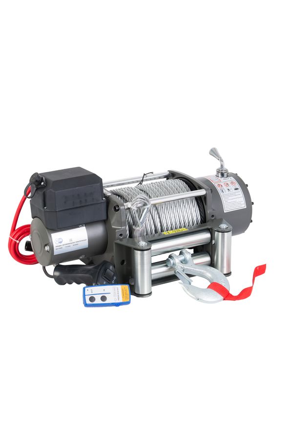 Лебедка автомобильная TOR ЛА SEC15000 г/п 6804 кг 28 м 12V