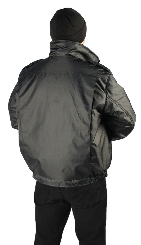 Куртка демисезонная "КОНТРОЛ" цвет: Черный, ткань: Оксфорд