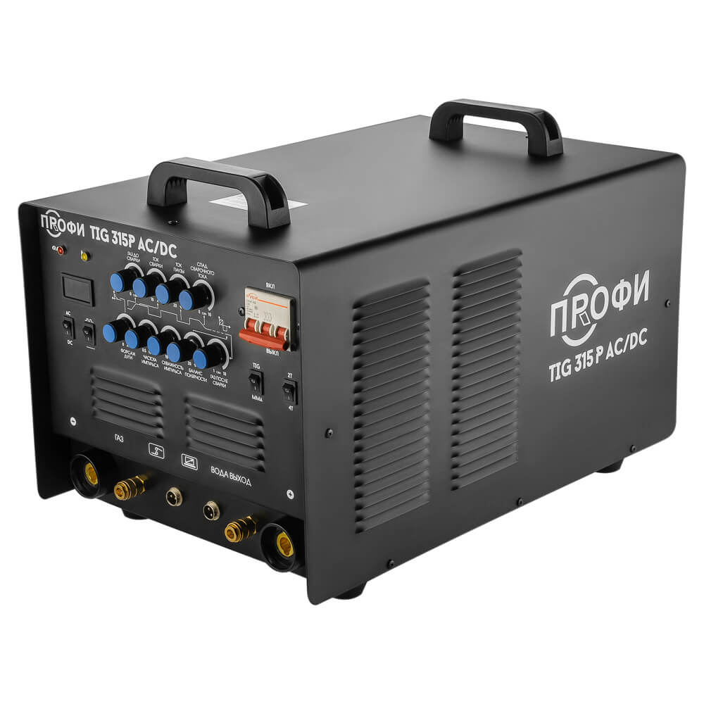 Инверторный аппарат для аргонодуговой сварки ПРОФИ TIG 315 P AC/DC / ПТК