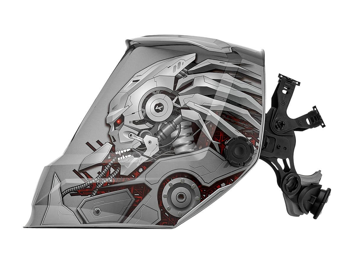 Маска сварщика (СВАРОГ) TECH C50I ХИЩНИК TRUE COLOR PLUS