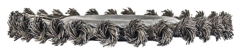 Кордщетка для УШМ ПРАКТИКА прямая радиальная витая 178мм х 22мм