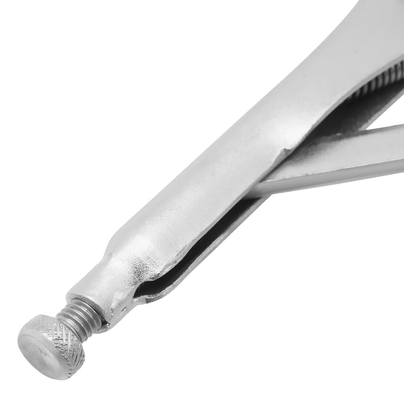 Зажим ручной СИБРТЕХ, плоские губки, с фиксатором, 180мм