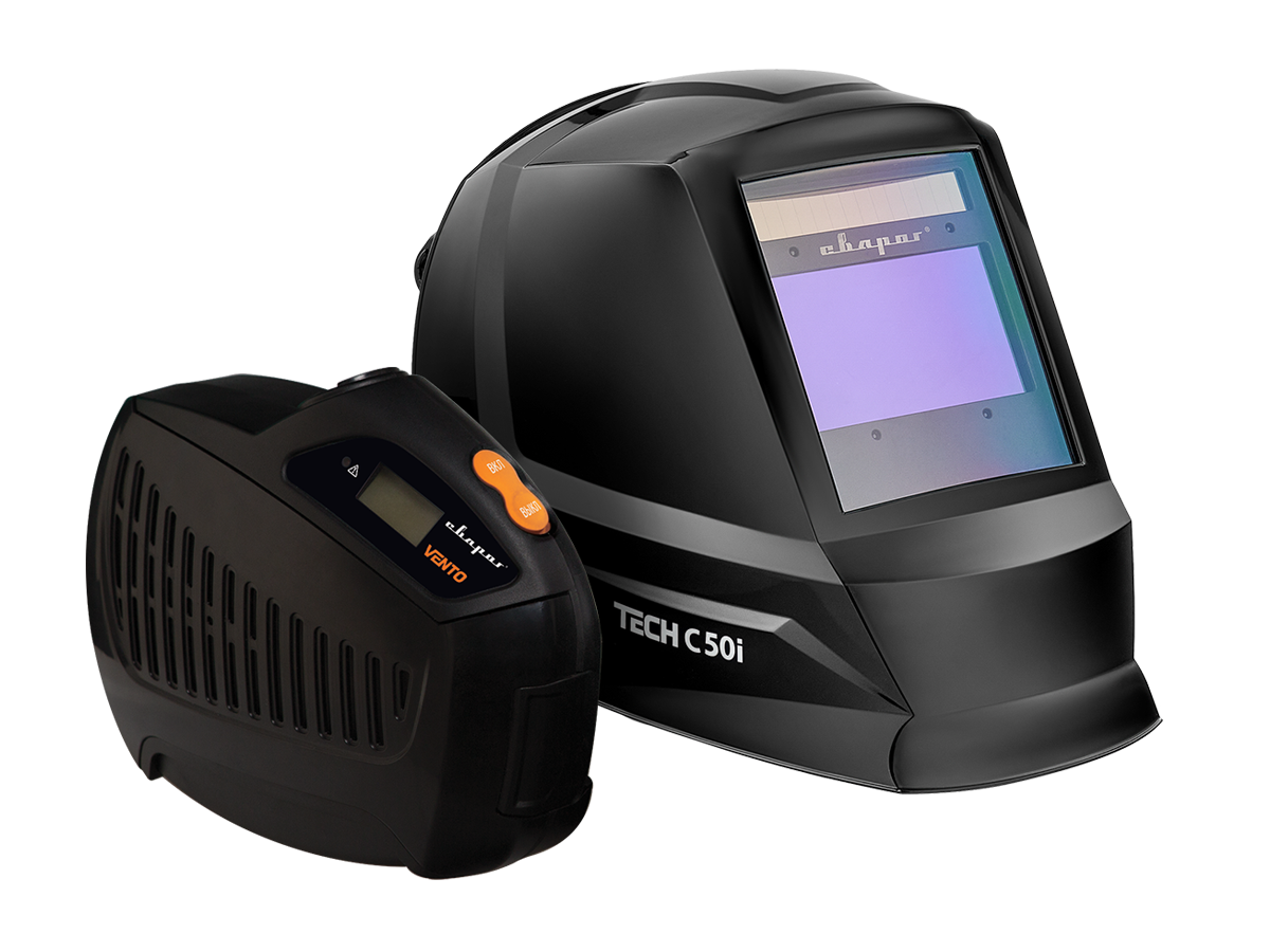 Маска сварщика TECH C50I TRUE COLOR с устр. подачи воздуха Р-1004