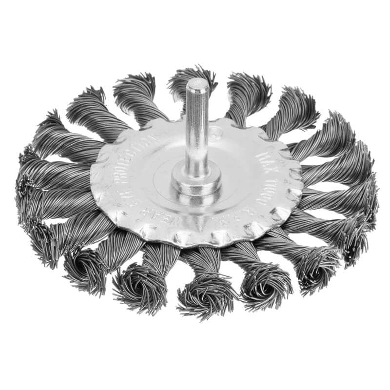 Кордщетка для дрели MATRIX радиальная витая 100мм