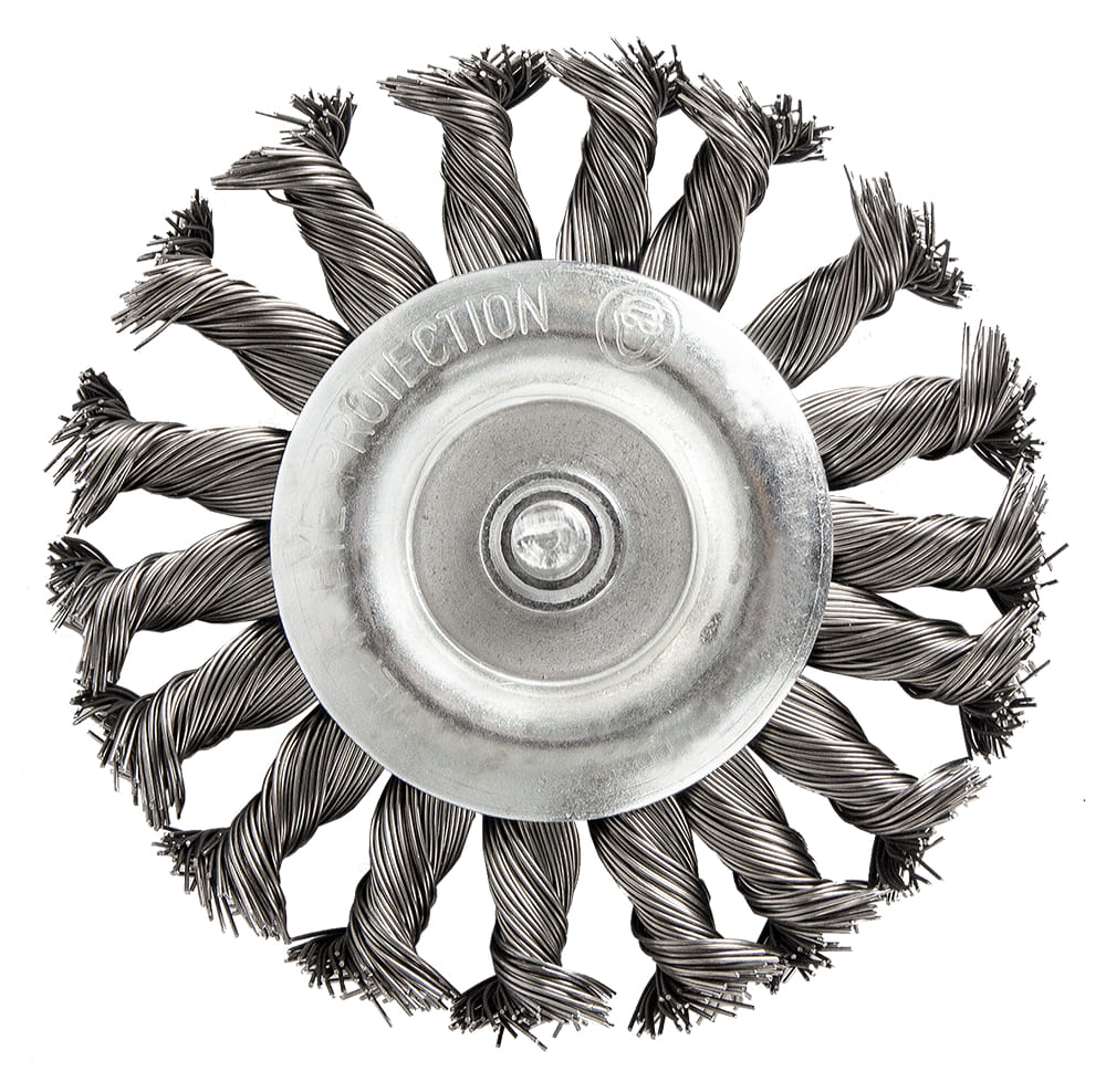 Кордщетка для дрели ПРАКТИКА радиальная витая 75мм