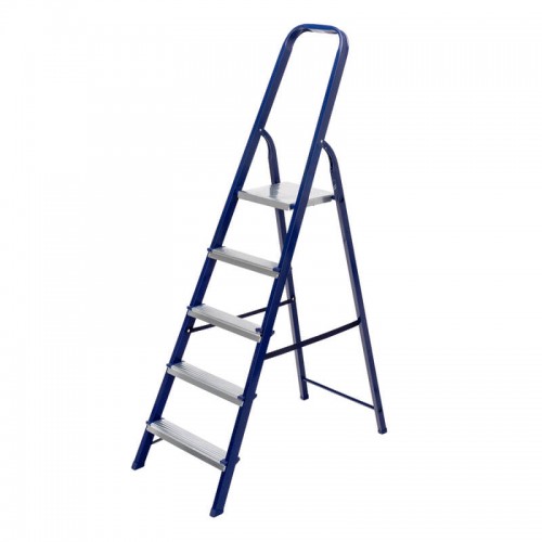 Лестница-стремянка СИБРТЕХ, число ступеней 5, стальная