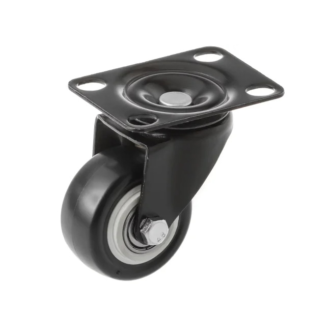 Колесо мебельное поворотное SCZ 25 50 мм (черный)