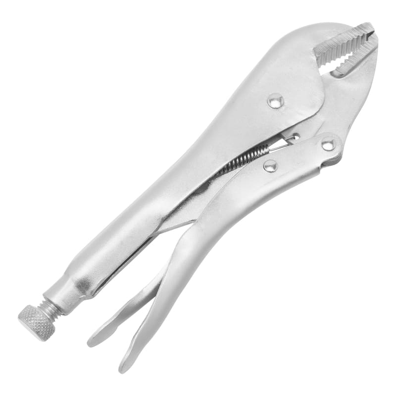 Зажим ручной СИБРТЕХ, плоские губки, с фиксатором, 225мм