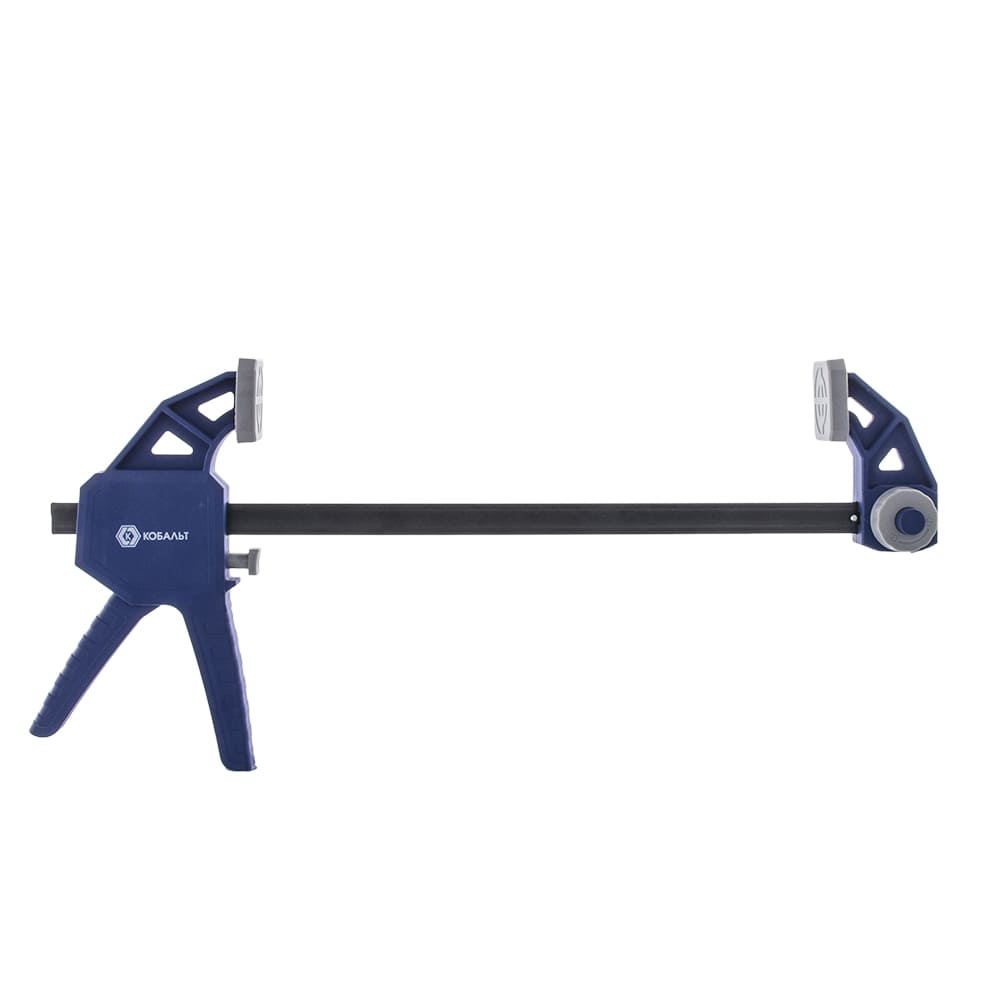 Струбцина КОБАЛЬТ пистолетная, быстрозажимная 300мм, сила зажима 70кгс