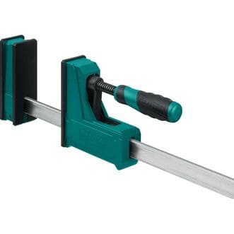 Струбцина F-образная KRAFTOOL Grand-600/750, корпусная, сжатие/распор, 95 x 600/750мм, усилие 600кгс