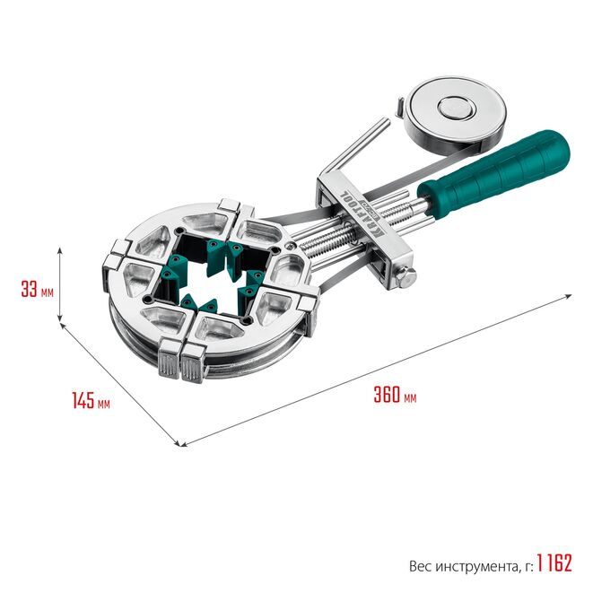 Струбцина ременная KRAFTOOL BC-70, 7м, стальная лента