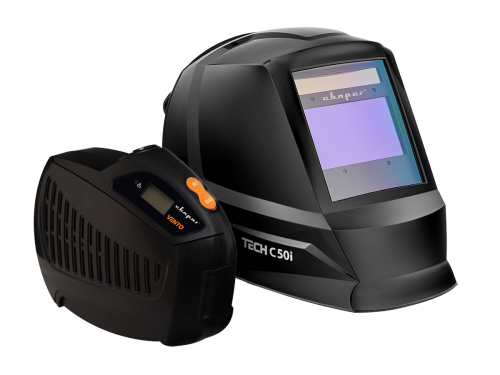 Маска сварщика TECH C50I TRUE COLOR с устр. подачи воздуха Р-1004