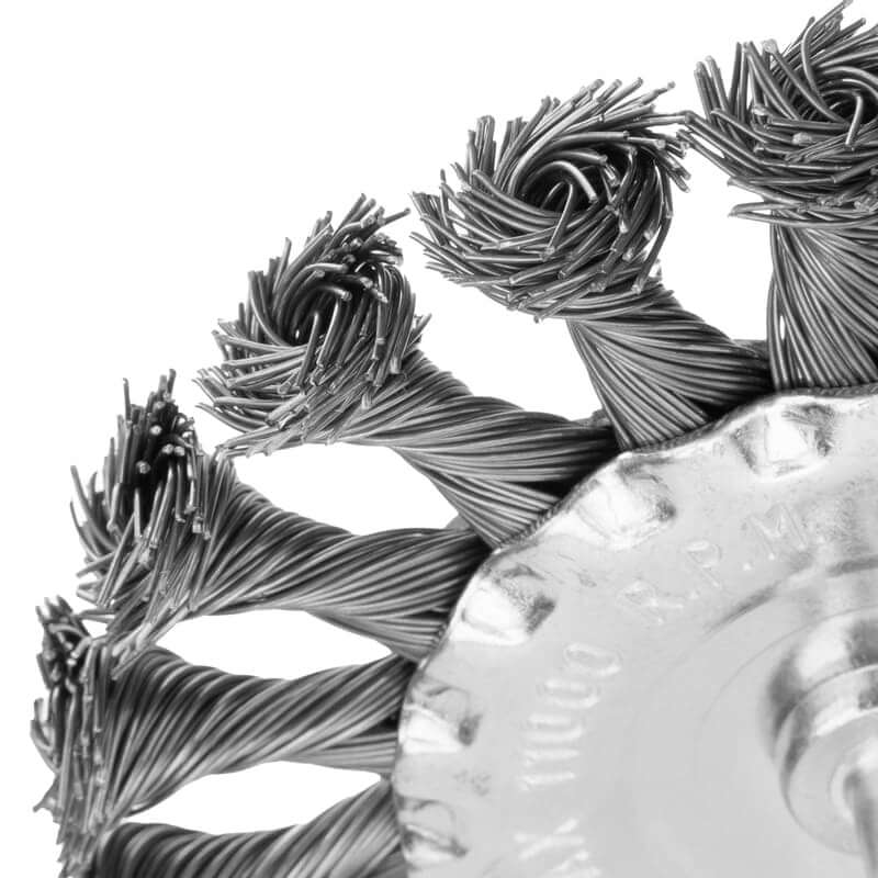 Кордщетка для дрели MATRIX радиальная витая 100мм