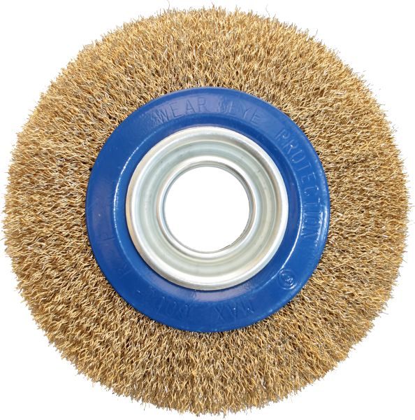 Кордщетка для точил ПРАКТИКА 150мм мягкая, переходники 1/2", 5/8", 3/4", 7/8", 1"