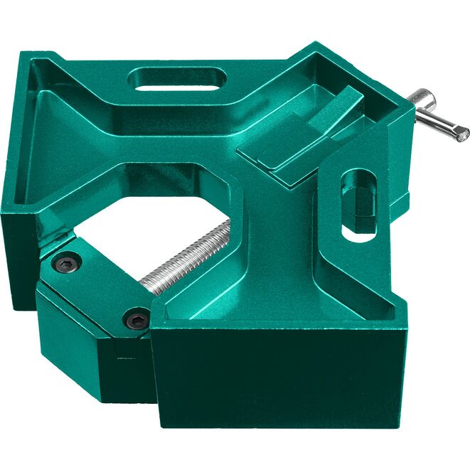 Струбцина угловая KRAFTOOL AC-80, мощная алюминиевая, глубина зажима 70мм