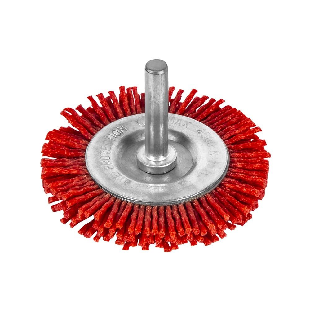 Кордщетка для дрели ПРАКТИКА радиальная полимер-абразивная 63мм
