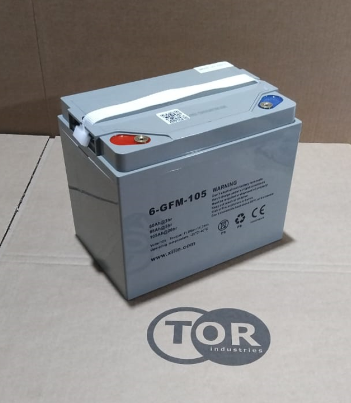 Аккумулятор свинцово-кислотный герм. (GEL) 12В/105Ач 260х170х215 для штаб. CDDR-E//IWS/WS тележ CBDW