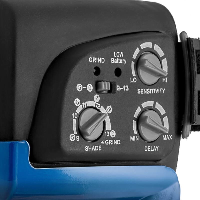 Маска сварщика хамелеон ПТК SK1000 SUPER VISION, синяя 