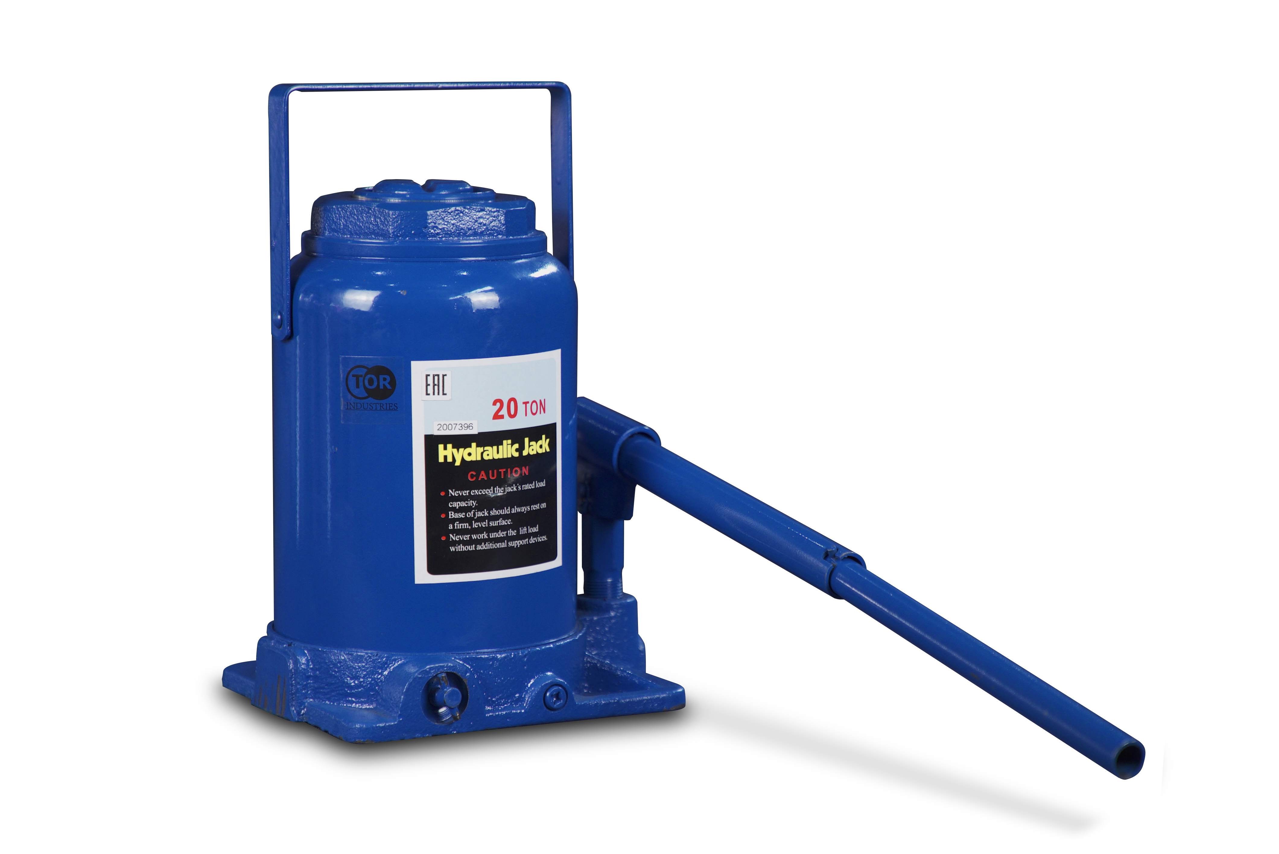 Домкрат гидравлический телескопический TOR ДГТ-20 г/п 20 т (2 уровня) (G)