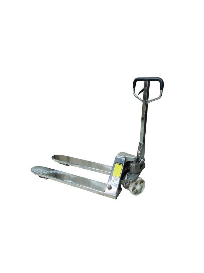 Тележка гидравлическая из нержавеющей стали 2500 кг 1150 мм нейлоновые колеса XILIN BFS