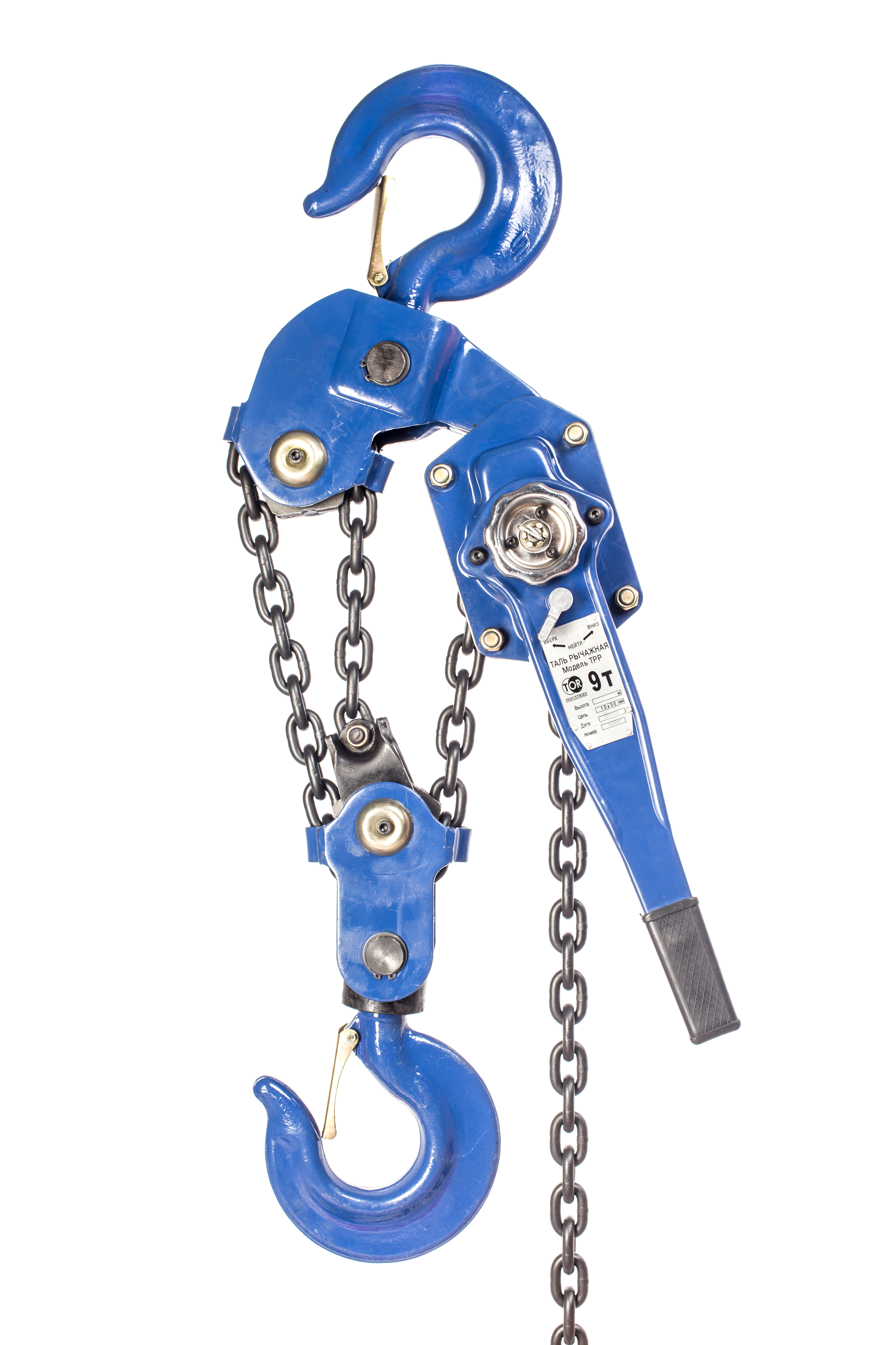 Таль ручная рычажная TOR ТРР-ТРШСР 9,0Т (серия G)