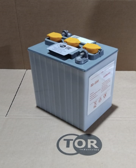 Аккумулятор свинцово-кислотный (WET) 6В/200Ач 245х190х280 для штабалеров CDDK/CDDR