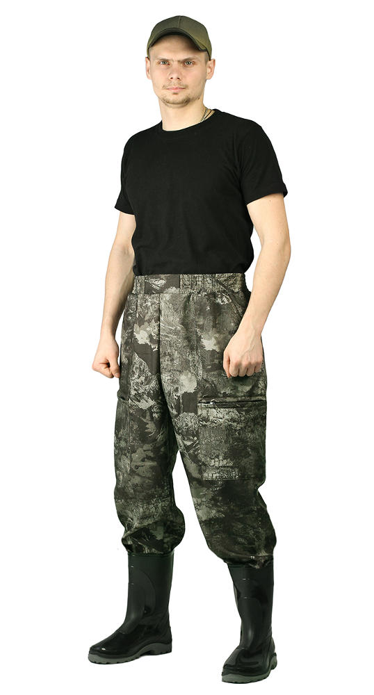Костюм "КАСКАД" куртка/брюки,  цвет: камуфляж "скалолаз", ткань: Полофлис
