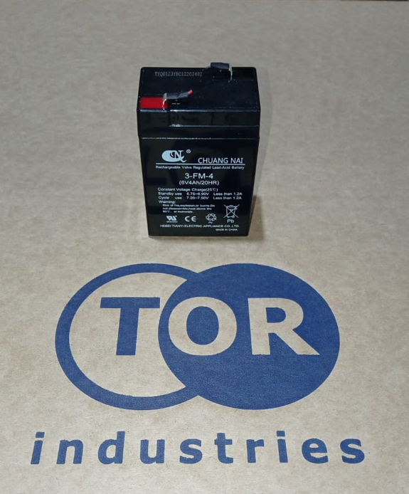 Аккумулятор свинцово-кислотный (WET) 6В/4Ач 98х46х69 для тележки WH-25ES