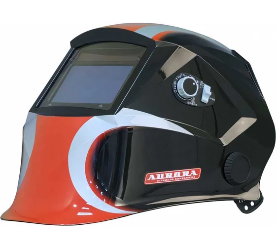 Маска сварщика SUN7 чёрно-красная (MULTI COLOR)/Aurora