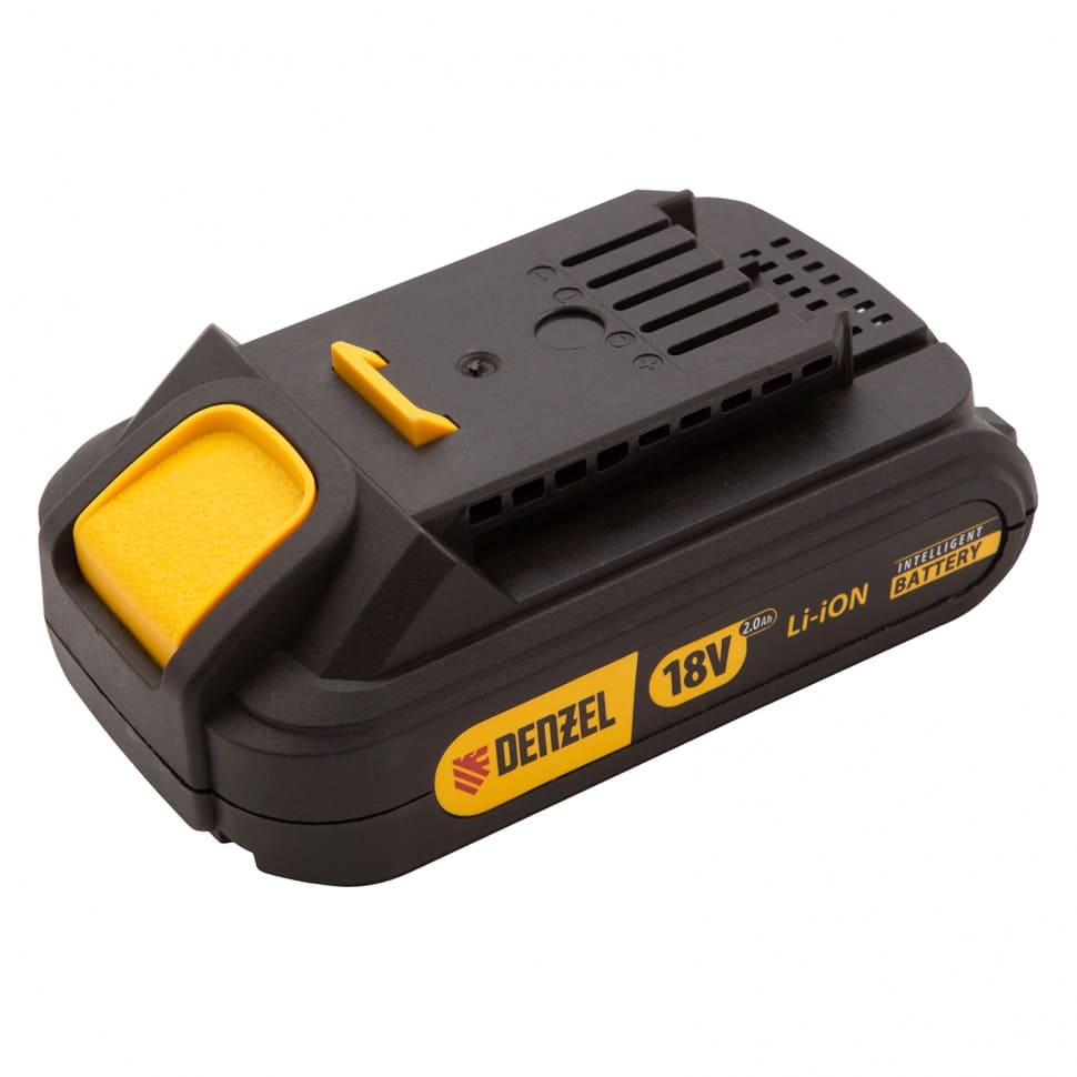 Аккумуляторная батарея DENZEL IB-18-2.0 (аккум. система Denzel Battery System 18V, интелектуальная, 18В, 2Ач)