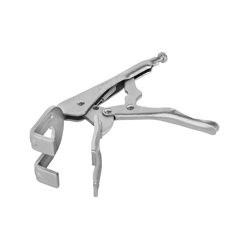 Зажим ручной КОБАЛЬТ, для сварочных работ, с фиксатором, CrV, 250мм