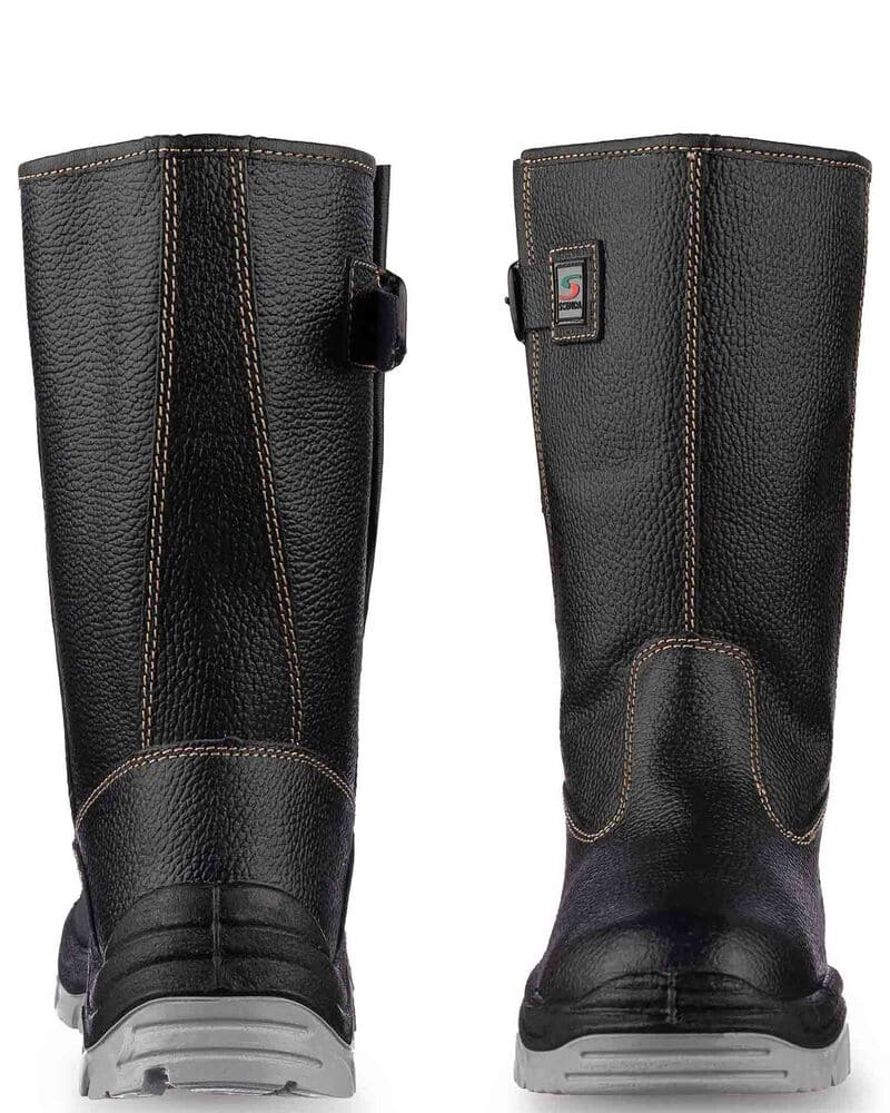 Сапоги кожаные утепленные БЕРГЕН ПУ/ТПУ