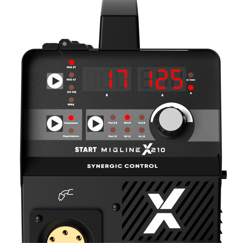 Инверторный аппарат для полуавтоматической сварки START MigLine X210