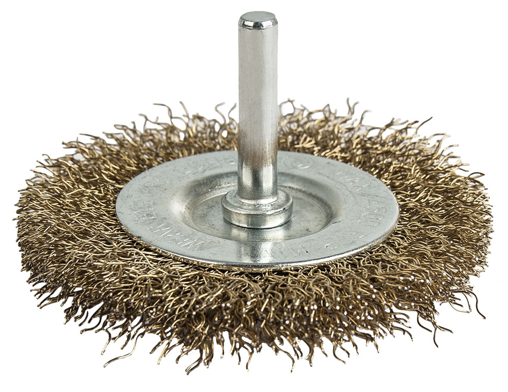 Кордщетка для дрели ПРАКТИКА радиальная мягкая 75мм