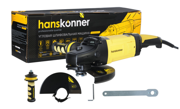 Углошлифовальная машина Hanskonner HAG24230ECH (230мм)