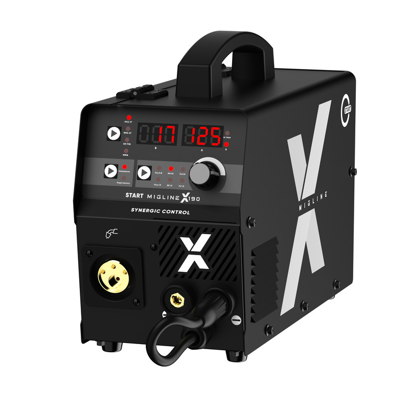 Инверторный аппарат для полуавтоматической сварки START MigLine X190