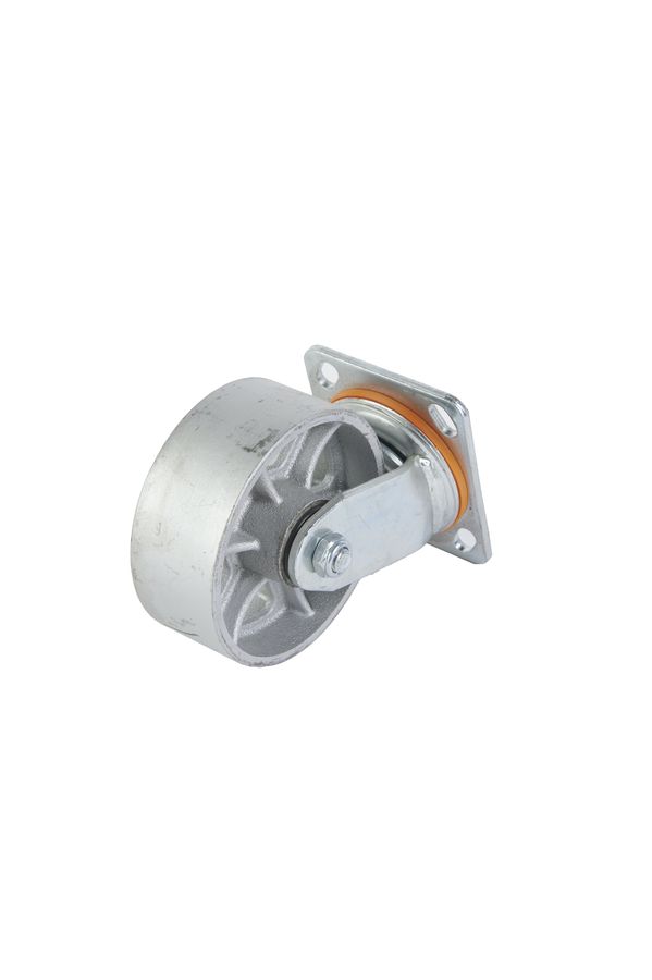 Колесо большегрузное поворотное SCS 55 125 мм чугунное (F)