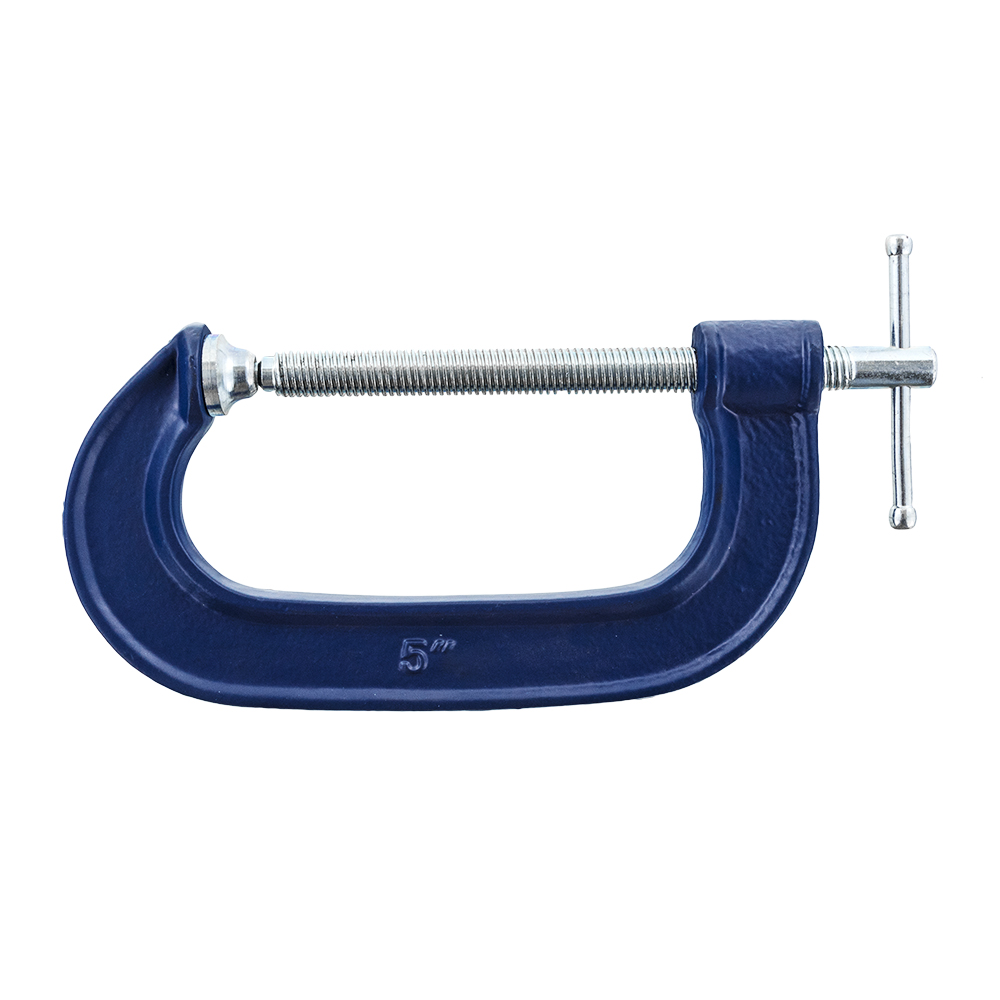 Струбцина КОБАЛЬТ G-образная, 125мм, усилие 900кгс