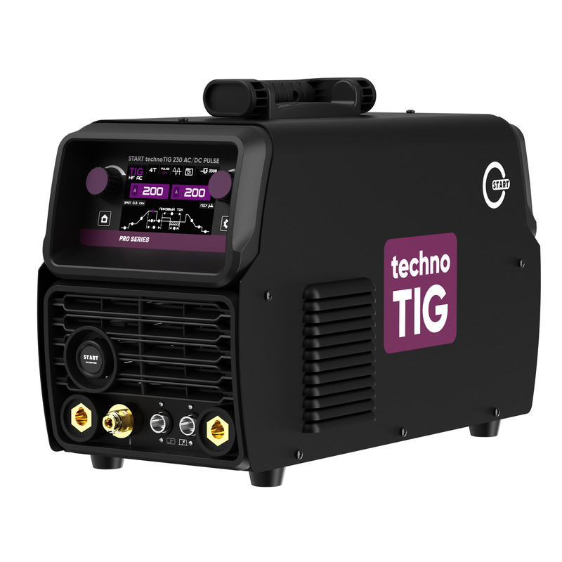 Инверторный аппарат для аргонодуговой сварки START technoTIG 230 AC/DC PULSE