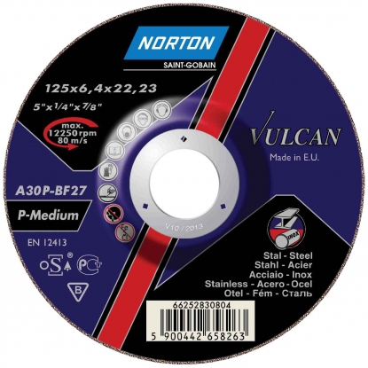 Зачистной диск Norton Vulcan 27 A30S 230x6,4x22,23