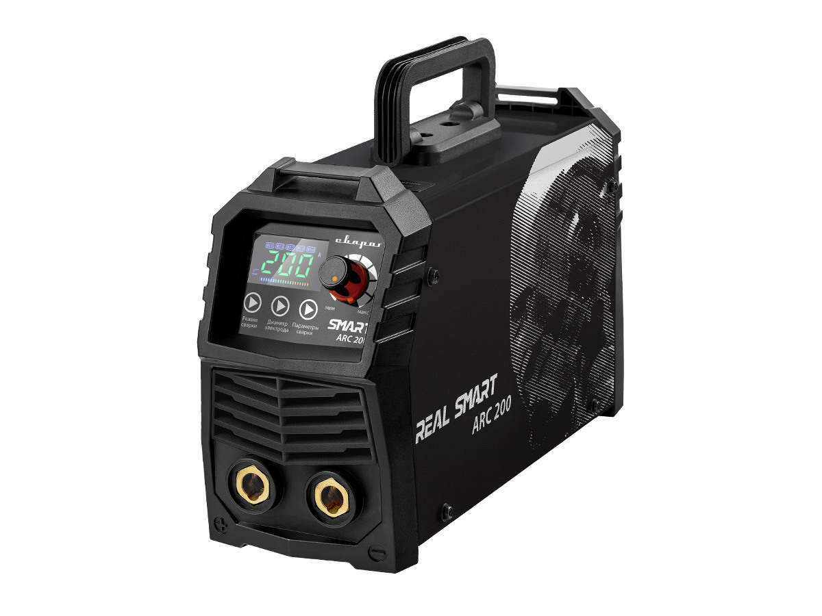 Сварочный инвертор REAL SMART ARC 200 BLACK (Z28303) / СВАРОГ