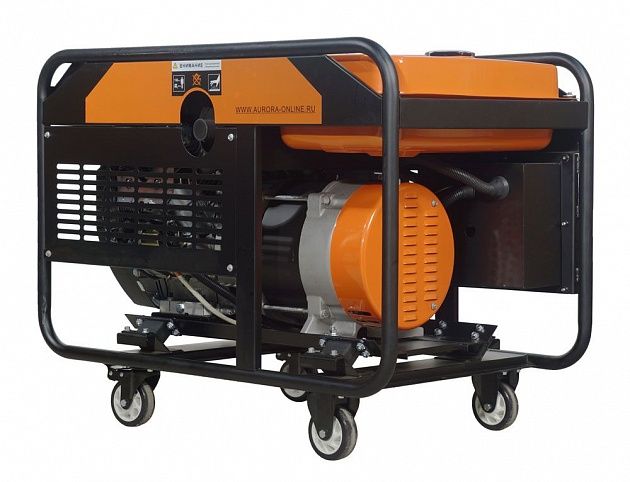 Генератор бензиновый AURORA AGE 12000 D PLUS (230В, макс.10,5кВт, ном.10кВт, 26л, электростартер)
