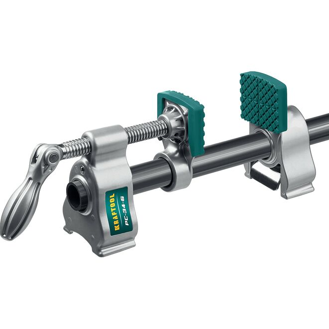 Струбцина KRAFTOOL PC-34-6, трубная 3/4", усилие до 600кгс
